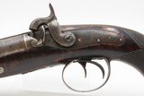 c1830s PHILADELPHIA, PENNSYLVANIA Antique HOWDAH Type Pistol PROSPER VALLEÉ Large .60 Caliber Sidearm for the Frontier - 14 of 18