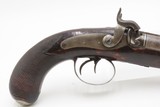 c1830s PHILADELPHIA, PENNSYLVANIA Antique HOWDAH Type Pistol PROSPER VALLEÉ Large .60 Caliber Sidearm for the Frontier - 4 of 18