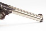 1880s mfr. Antique SMITH & WESSON .44 Double Action “FRONTIER” .44 RUSSIANNickel & Blue Finish - 12 of 17