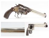 1880s mfr. Antique SMITH & WESSON .44 Double Action “FRONTIER” .44 RUSSIANNickel & Blue Finish - 4 of 17
