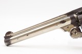 1880s mfr. Antique SMITH & WESSON .44 Double Action “FRONTIER” .44 RUSSIANNickel & Blue Finish - 11 of 17