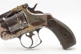 1880s mfr. Antique SMITH & WESSON .44 Double Action “FRONTIER” .44 RUSSIANNickel & Blue Finish - 13 of 17