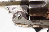 1880s mfr. Antique SMITH & WESSON .44 Double Action “FRONTIER” .44 RUSSIANNickel & Blue Finish - 1 of 17