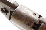 1868 mfr. Antique COLT Model 1849 POCKET Revolver STAGECOACH CYLINDER SCENE .31 Caliber - 13 of 19