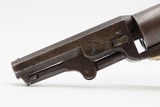 1868 mfr. Antique COLT Model 1849 POCKET Revolver STAGECOACH CYLINDER SCENE .31 Caliber - 15 of 19