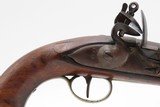Antique DUTCH/BELGIAN Sea Service Style Flintlock DRAGOON MILITARY Pistol
.69 Caliber Naval Pistol Made Circa 1830s in Liege - 4 of 18