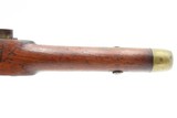 Antique DUTCH/BELGIAN Sea Service Style Flintlock DRAGOON MILITARY Pistol
.69 Caliber Naval Pistol Made Circa 1830s in Liege - 6 of 18