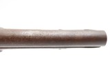 Antique DUTCH/BELGIAN Sea Service Style Flintlock DRAGOON MILITARY Pistol
.69 Caliber Naval Pistol Made Circa 1830s in Liege - 9 of 18