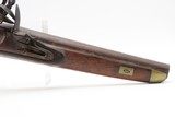 Antique DUTCH/BELGIAN Sea Service Style Flintlock DRAGOON MILITARY Pistol
.69 Caliber Naval Pistol Made Circa 1830s in Liege - 3 of 18