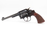 SMITH & WESSON .38 Military & Police Model of 1905 .38 SPECIAL Revolver C&R NICE 4th Change DA Revolver with WALNUT GRIP - 2 of 20