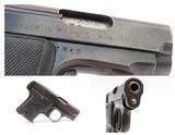 FRENCH M.A.B. Model A 6.35mm SEMI-AUTOMATIC Hammerless “POCKET” Pistol C&R
Based on the Model 1906 FN BROWNING/COLT MODEL 1903