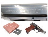FACTORY BOXED 1965 WEST GERMAN WALTHER Model PP 7.65mm .32 ACP Pistol C&R
Classic Cold War Teutonic Sidearm! - 1 of 22