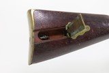 CIVIL WAR Antique P.S. JUSTICE Type III .69 3-Band Rifle-Musket 1 of 2,174 Scarce