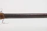MASSIVE 1700s Antique Northern India TORADAR MATCHLOCK Musket HAND CANNON
MUGHAL EMPIRE Indian with LONG 59-1/2 Inch Barrel - 10 of 25
