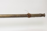 MASSIVE 1700s Antique Northern India TORADAR MATCHLOCK Musket HAND CANNON
MUGHAL EMPIRE Indian with LONG 59-1/2 Inch Barrel - 17 of 25