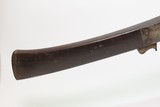 MASSIVE 1700s Antique Northern India TORADAR MATCHLOCK Musket HAND CANNON
MUGHAL EMPIRE Indian with LONG 59-1/2 Inch Barrel - 7 of 25
