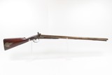 BALTIMORE, MARYLAND Antique BRITISH 12GA Double Barrel PERCUSSION Shotgun
“Made for Schaeffer & Loney”