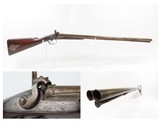 BALTIMORE, MARYLAND Antique BRITISH 12GA Double Barrel PERCUSSION Shotgun
“Made for Schaeffer & Loney” - 24 of 25