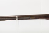 OHIO VALLEY Antique LEVI BIDDLE Half-Stock Percussion American LONG RIFLE
SCARCE Mid-1800s DOUBLE PATCH BOX Frontier - 22 of 25