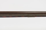 OHIO VALLEY Antique LEVI BIDDLE Half-Stock Percussion American LONG RIFLE
SCARCE Mid-1800s DOUBLE PATCH BOX Frontier - 4 of 25