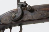 OHIO VALLEY Antique LEVI BIDDLE Half-Stock Percussion American LONG RIFLE
SCARCE Mid-1800s DOUBLE PATCH BOX Frontier - 8 of 25