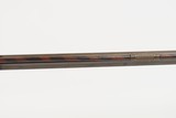 OHIO VALLEY Antique LEVI BIDDLE Half-Stock Percussion American LONG RIFLE
SCARCE Mid-1800s DOUBLE PATCH BOX Frontier - 11 of 25