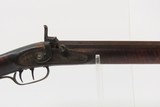 OHIO VALLEY Antique LEVI BIDDLE Half-Stock Percussion American LONG RIFLE
SCARCE Mid-1800s DOUBLE PATCH BOX Frontier - 6 of 25