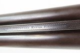ENGRAVED British D.V. JOHNSTONE Double Barrel SxS C&R HAMMERLESS Shotgun
SPORTING GUN of CLABROUGH and JOHNSTON Lineage - 17 of 25