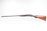 ENGRAVED British D.V. JOHNSTONE Double Barrel SxS C&R HAMMERLESS Shotgun
SPORTING GUN of CLABROUGH and JOHNSTON Lineage - 18 of 25