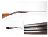 ENGRAVED British D.V. JOHNSTONE Double Barrel SxS C&R HAMMERLESS Shotgun
SPORTING GUN of CLABROUGH and JOHNSTON Lineage
