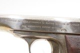 Belgian GERMAN OCCUPATION FN Model 1922 .32 ACP THIRD REICH C&R Pistol 7.65 “EAGLE/140” & “EAGLE/SWASTIKA” Proofed - 14 of 17