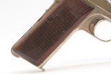 Belgian GERMAN OCCUPATION FN Model 1922 .32 ACP THIRD REICH C&R Pistol 7.65 “EAGLE/140” & “EAGLE/SWASTIKA” Proofed - 2 of 17