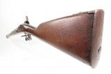 MEXICAN-AMERICAN WAR Era Antique HARPERS FERRY U.S. M1842 Percussion MUSKET Shortened to MUSKETOON Length & used into CIVIL WAR - 9 of 23