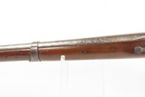 MEXICAN-AMERICAN WAR Era Antique HARPERS FERRY U.S. M1842 Percussion MUSKET Shortened to MUSKETOON Length & used into CIVIL WAR - 5 of 23