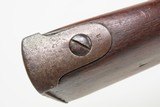 MEXICAN-AMERICAN WAR Era Antique HARPERS FERRY U.S. M1842 Percussion MUSKET Shortened to MUSKETOON Length & used into CIVIL WAR - 16 of 23