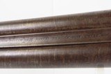 1881 Antique PARKER BROTHERS Double Barrel SxS UNDER LIFTER HAMMER Shotgun
DESIREABLE 12 Gauge LIGHTLY ENGRAVED Hammer Gun - 16 of 24