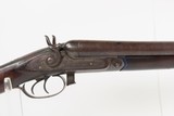 1881 Antique PARKER BROTHERS Double Barrel SxS UNDER LIFTER HAMMER Shotgun
DESIREABLE 12 Gauge LIGHTLY ENGRAVED Hammer Gun - 5 of 24