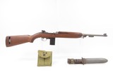1943 mfr. World War II INLAND M1 Carbine with U.S.N. KA-BAR FIGHTING KNIFE
WW2, Korea, Vietnam - 2 of 25