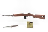 1943 mfr. World War II INLAND M1 Carbine with U.S.N. KA-BAR FIGHTING KNIFE
WW2, Korea, Vietnam - 20 of 25