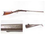 HOPKINS & ALLEN .25-20 WCF Single Shot Falling Block SCHUETZEN Rifle C&R
Model 3925s Target Rifle with OCTAGONAL BARREL