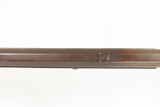 Mid-1800s Antique AMERICAN Half Stock Percussion HOMESTEAD/HUNTING Rifle
GAME GETTING .50 Caliber Rifle with ASHMORE LOCK - 16 of 25