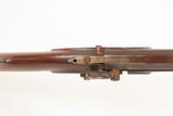 Mid-1800s Antique AMERICAN Half Stock Percussion HOMESTEAD/HUNTING Rifle
GAME GETTING .50 Caliber Rifle with ASHMORE LOCK - 17 of 25