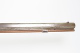Mid-1800s Antique AMERICAN Half Stock Percussion HOMESTEAD/HUNTING Rifle
GAME GETTING .50 Caliber Rifle with ASHMORE LOCK - 3 of 25