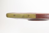 Mid-1800s Antique AMERICAN Half Stock Percussion HOMESTEAD/HUNTING Rifle
GAME GETTING .50 Caliber Rifle with ASHMORE LOCK - 13 of 25