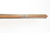 Mid-1800s Antique AMERICAN Half Stock Percussion HOMESTEAD/HUNTING Rifle
GAME GETTING .50 Caliber Rifle with ASHMORE LOCK - 9 of 25