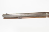 Mid-1800s Antique AMERICAN Half Stock Percussion HOMESTEAD/HUNTING Rifle
GAME GETTING .50 Caliber Rifle with ASHMORE LOCK - 20 of 25