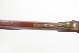 Mid-1800s Antique AMERICAN Half Stock Percussion HOMESTEAD/HUNTING Rifle
GAME GETTING .50 Caliber Rifle with ASHMORE LOCK - 12 of 25