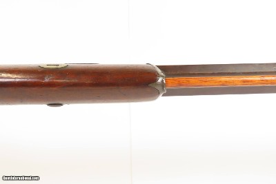 Antique W.L. HUDSON Back Action CINCINNATI .48 Percussion HOMESTEAD RifleANTEBELLUM Game Getting Rifle by WELSH GUNMAKER - Image 9 of 24