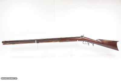 Antique W.L. HUDSON Back Action CINCINNATI .48 Percussion HOMESTEAD RifleANTEBELLUM Game Getting Rifle by WELSH GUNMAKER - Image 18 of 24