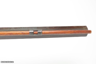 Antique W.L. HUDSON Back Action CINCINNATI .48 Percussion HOMESTEAD RifleANTEBELLUM Game Getting Rifle by WELSH GUNMAKER - Image 7 of 24